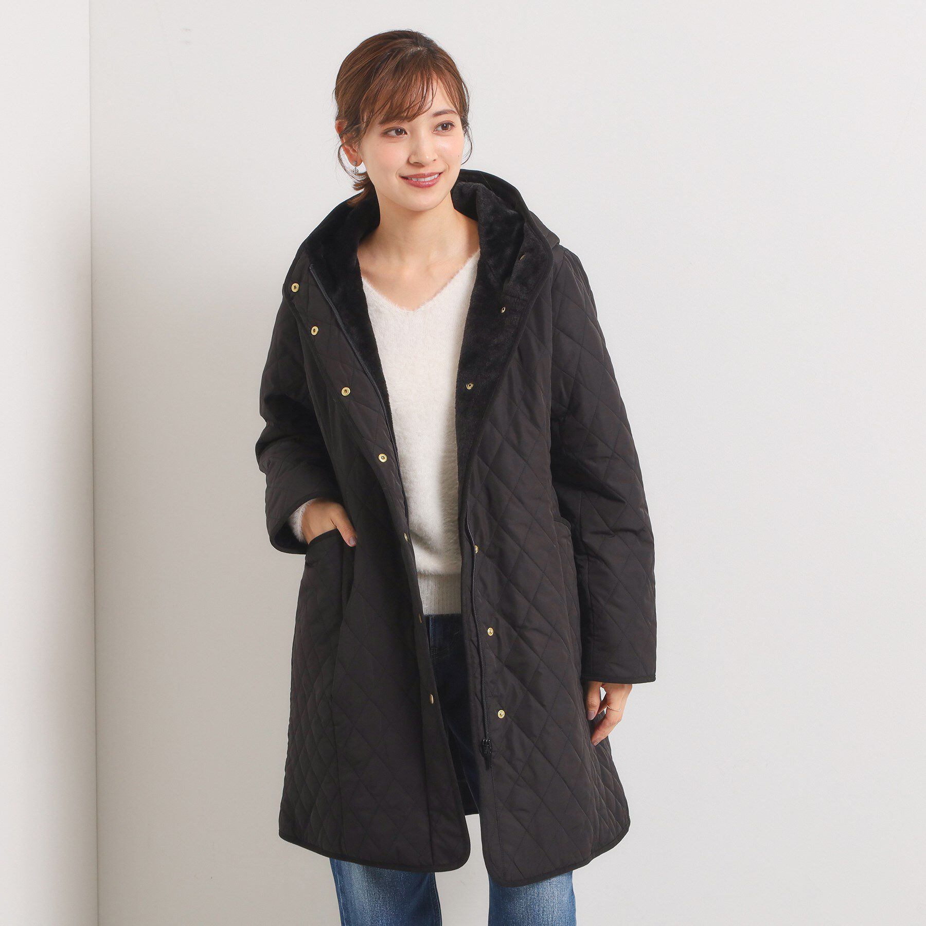 ITS&rsquo;DEMO「【撥水加工】キルトフードコート」|その他|