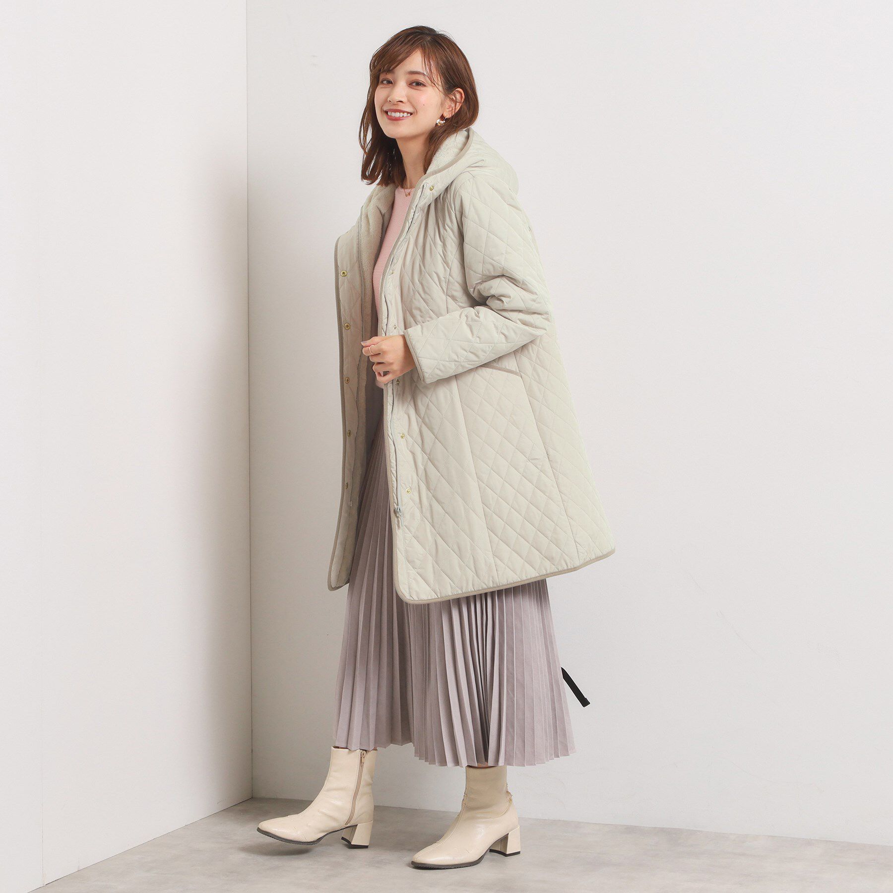 ITS&rsquo;DEMO「【撥水加工】キルトフードコート」|その他|