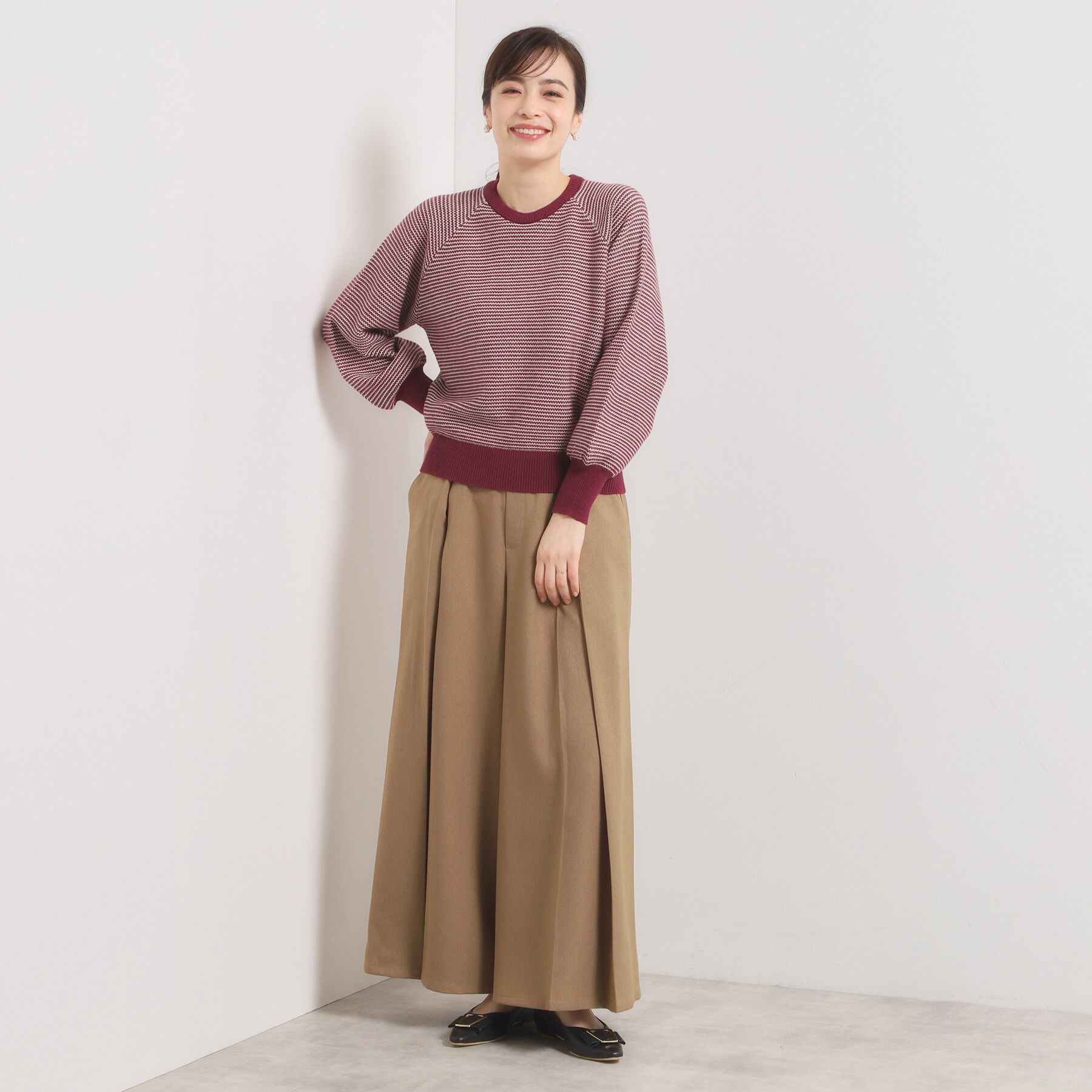 ITS&rsquo;DEMO「【手洗い可】柄編みニット」|ニット・セーター|