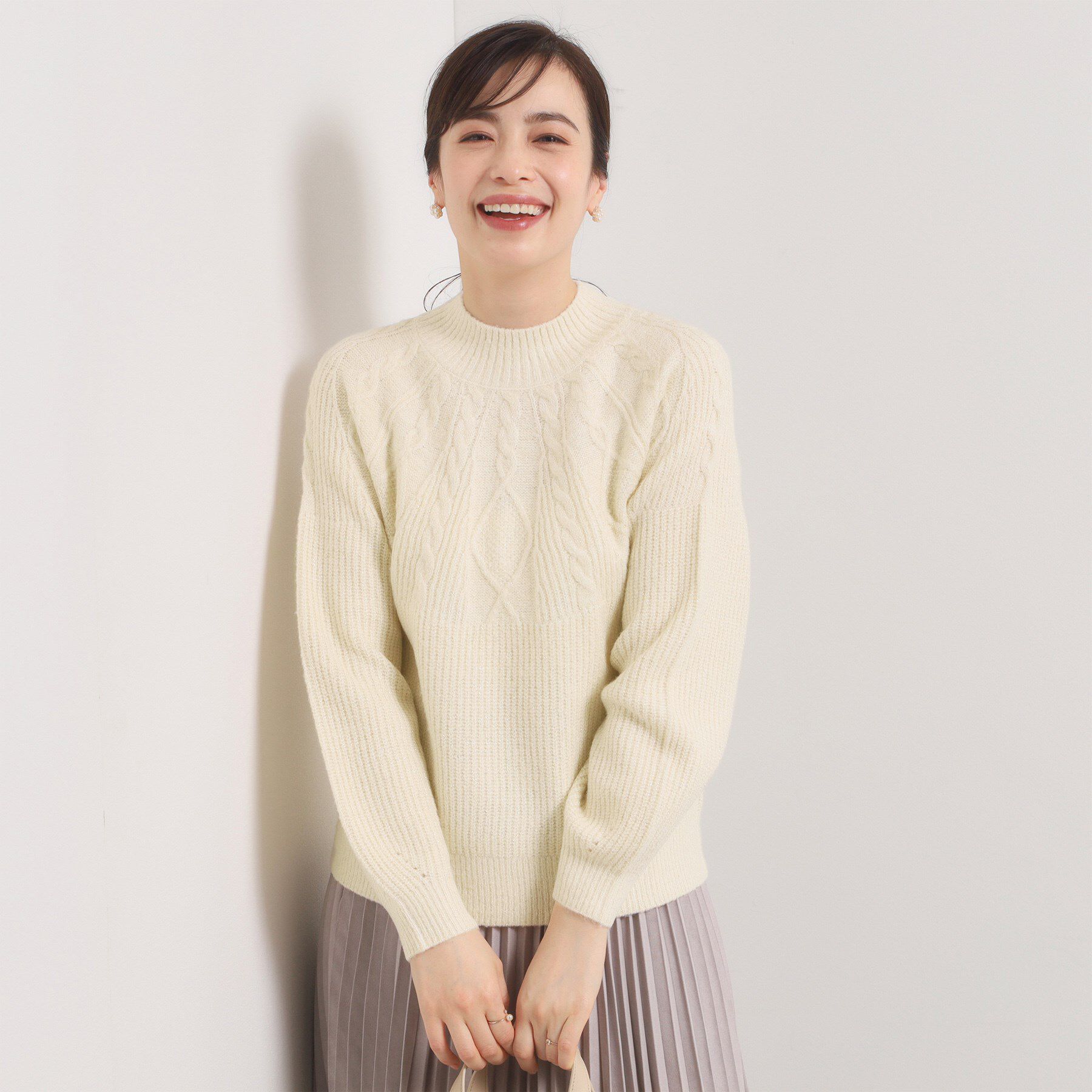 ITS&rsquo;DEMO「【手洗い可】求心ラメニット」|ニット・セーター|