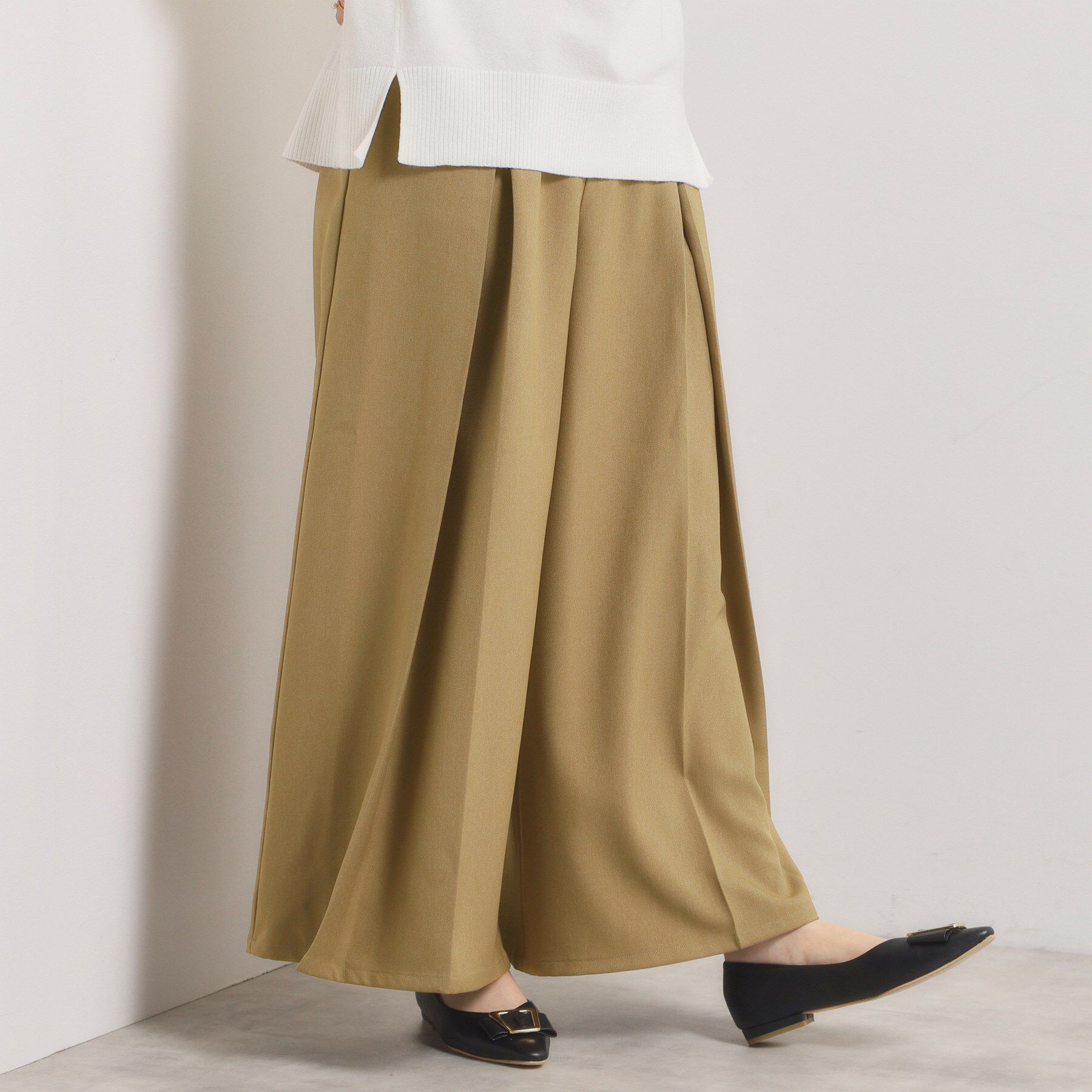 ITS&rsquo;DEMO「【手洗い可】ツイルタックワイドパンツ」|その他|