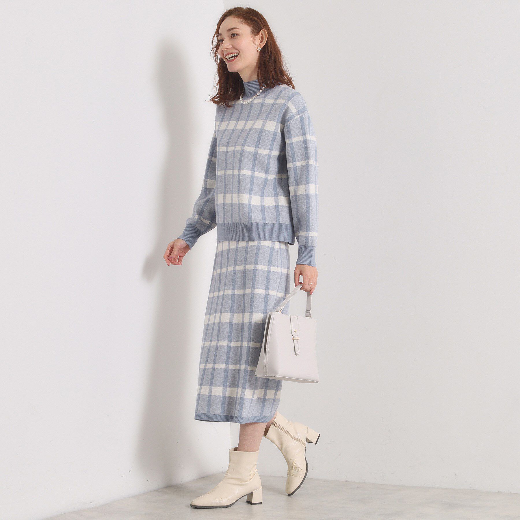 ITS&rsquo;DEMO「【手洗い可】タイトスカートニットセットアップ」|スーツ|