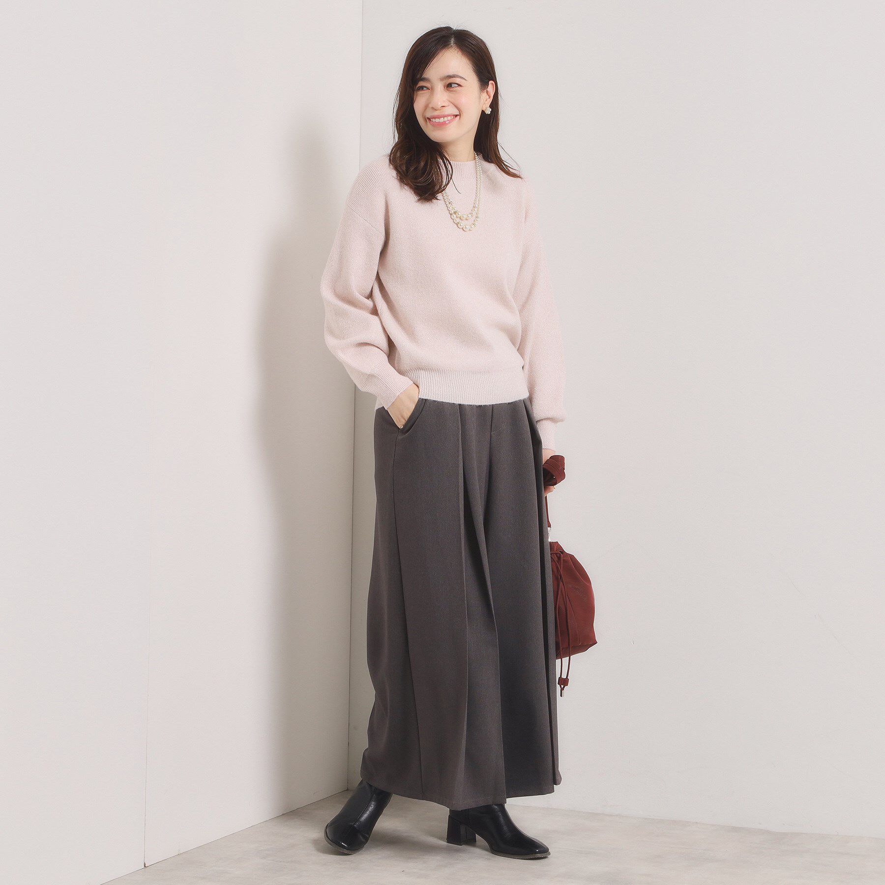 ITS&rsquo;DEMO「【手洗い可】スパンコールラメニット」|ニット・セーター|