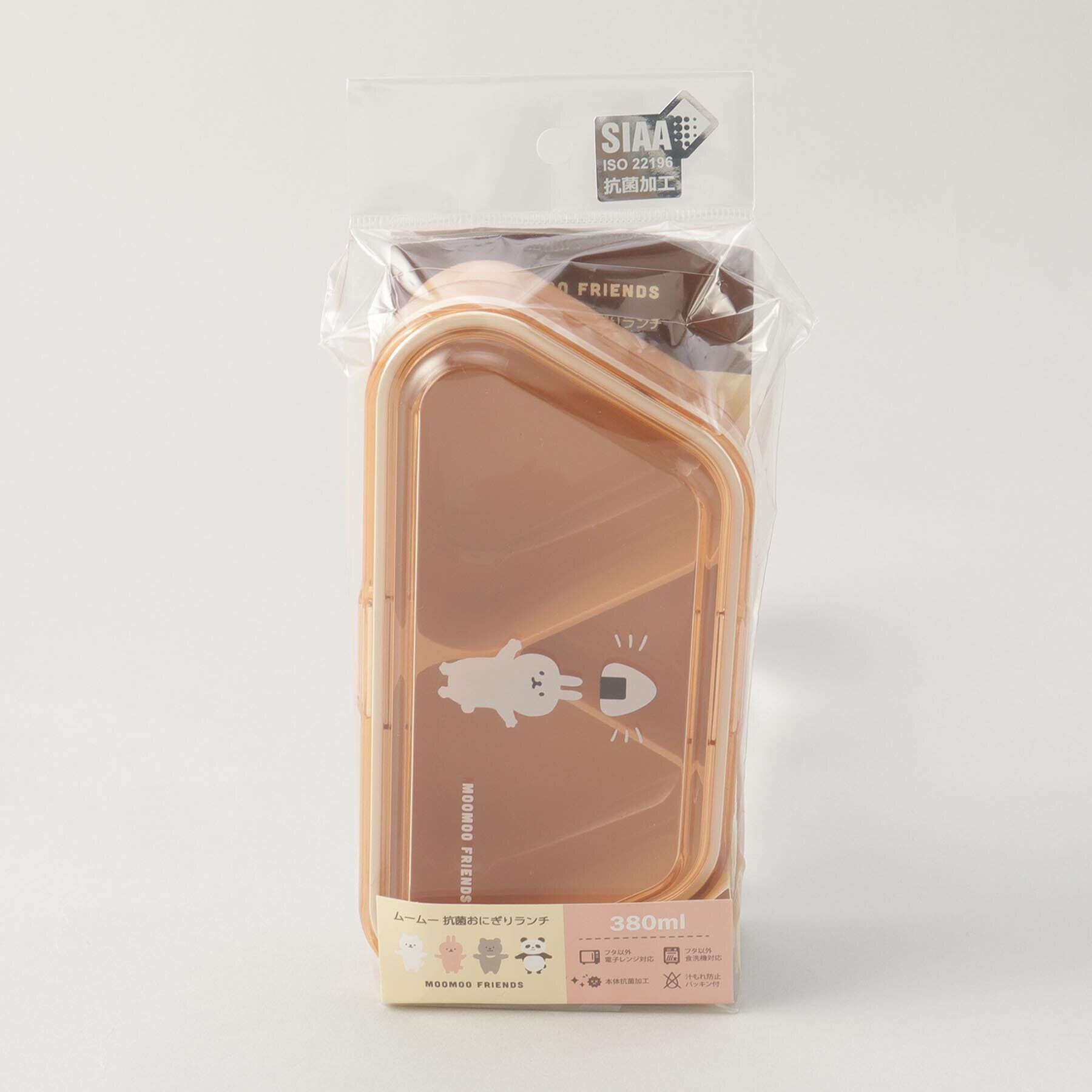 212 KITCHEN STORE「ムームー 抗菌おにぎりランチ ももうさ PK」|食器・キッチングッズ|