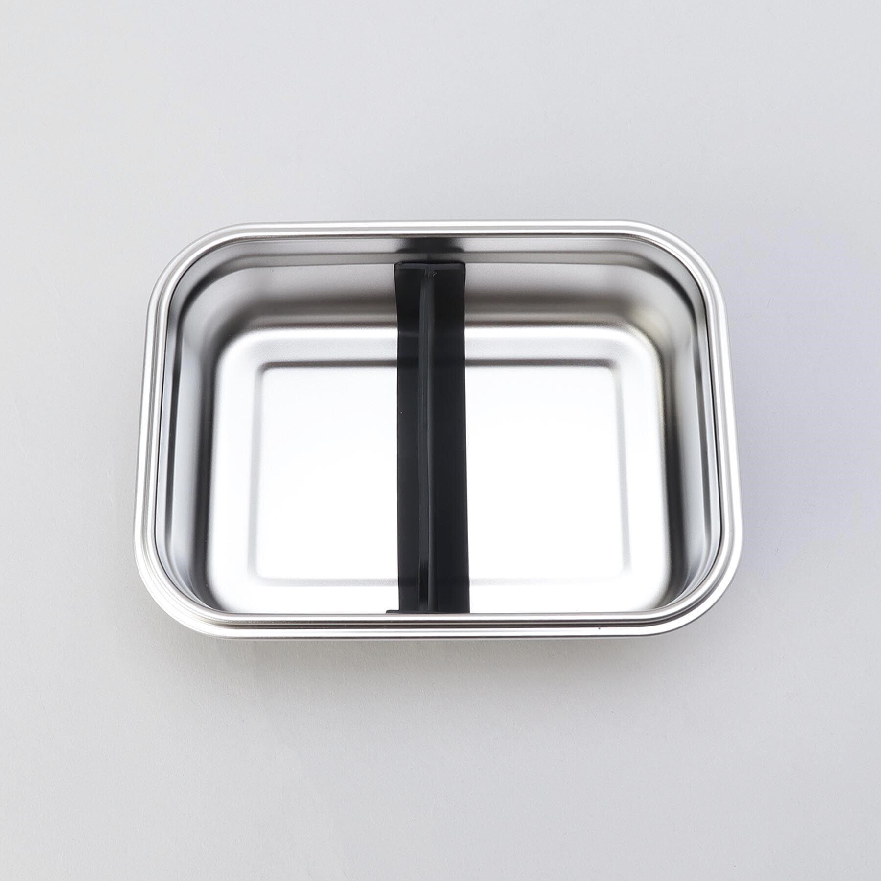 212 KITCHEN STORE「マリット ステンレス4点ロックランチコンテナL BK」|食器・キッチングッズ|