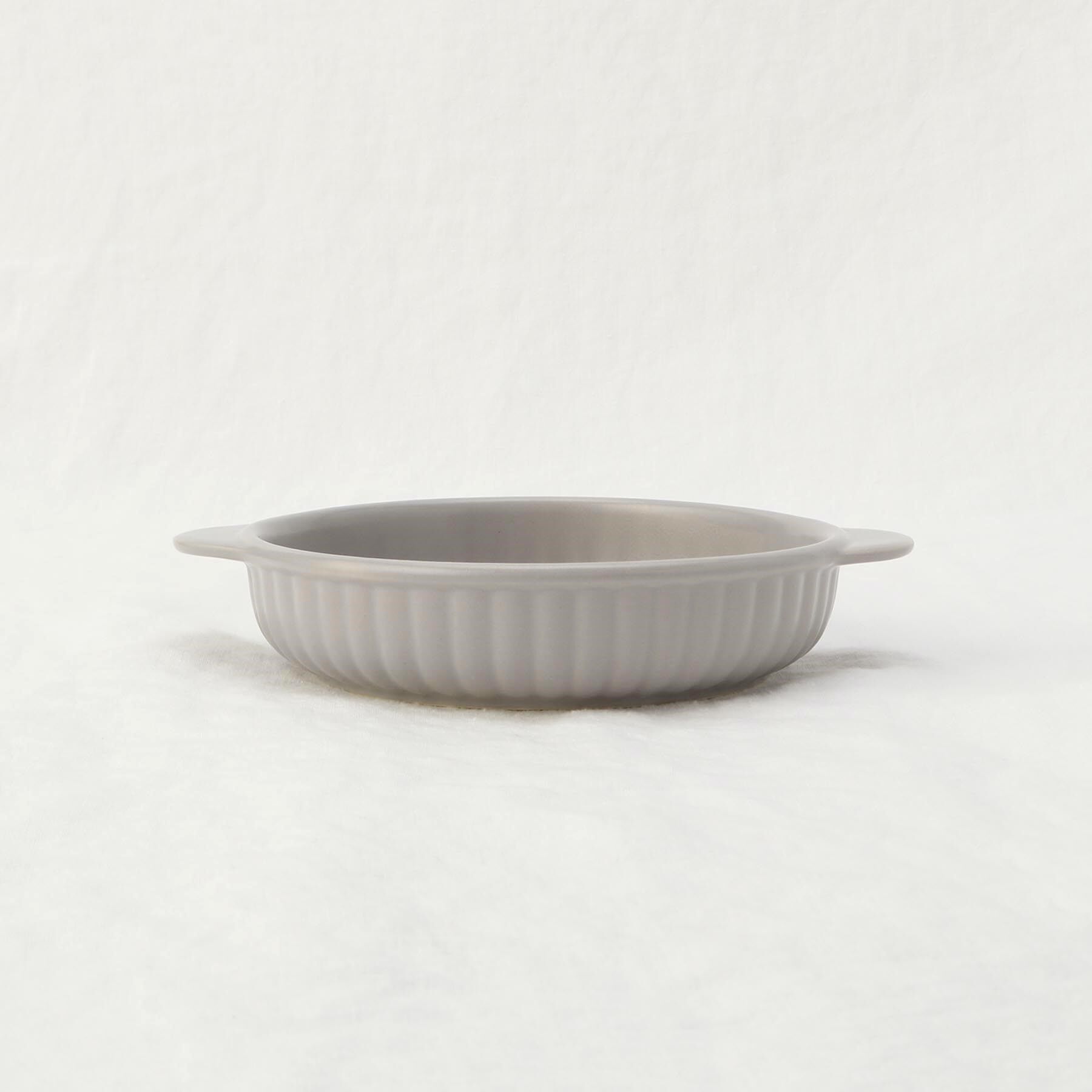 212 KITCHEN STORE「KOS ラウンドグラタン グレー」|食器・キッチングッズ|