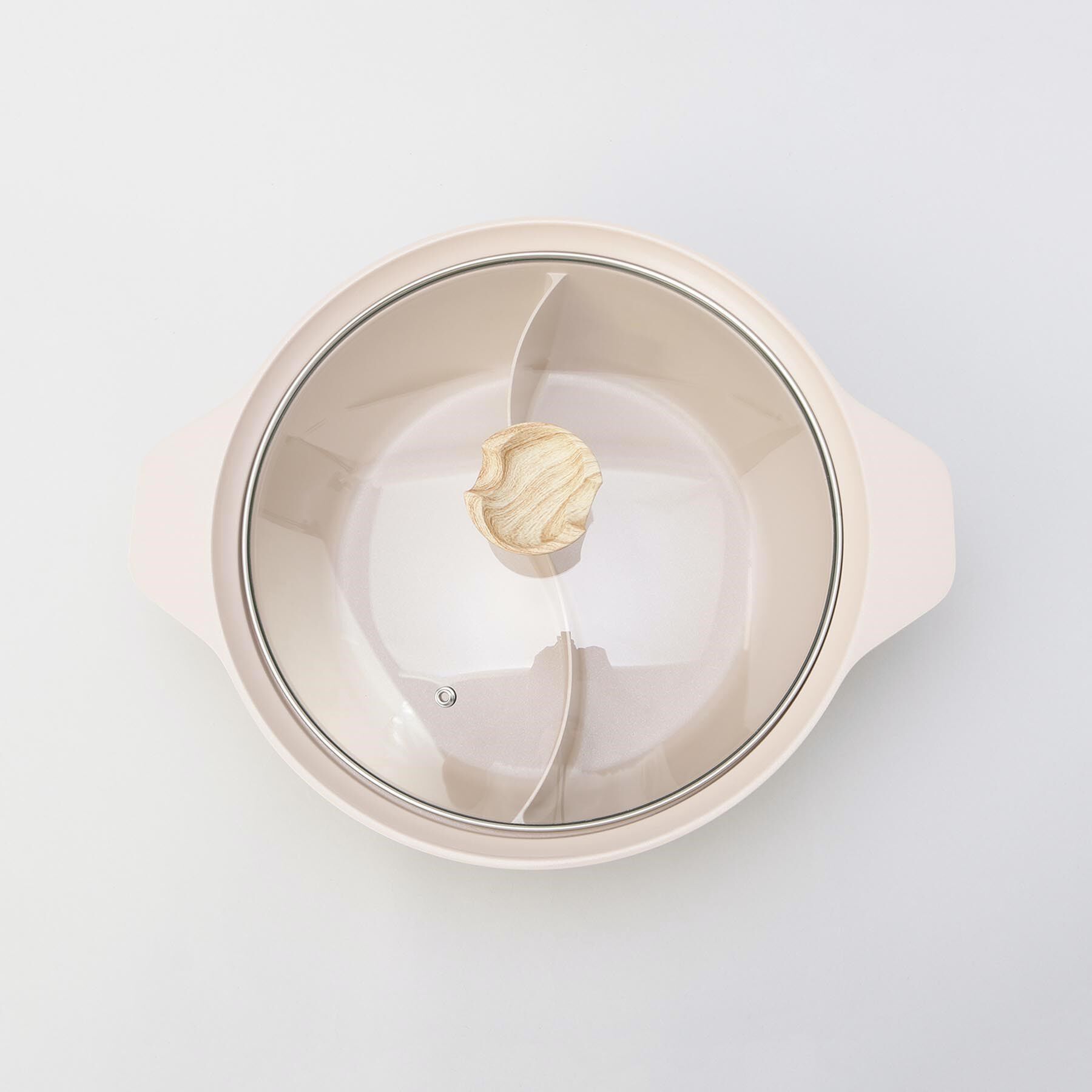 212 KITCHEN STORE「フィオーレ セラミック加工IH対応ガラス蓋付二食鍋28cm」|食器・キッチングッズ|