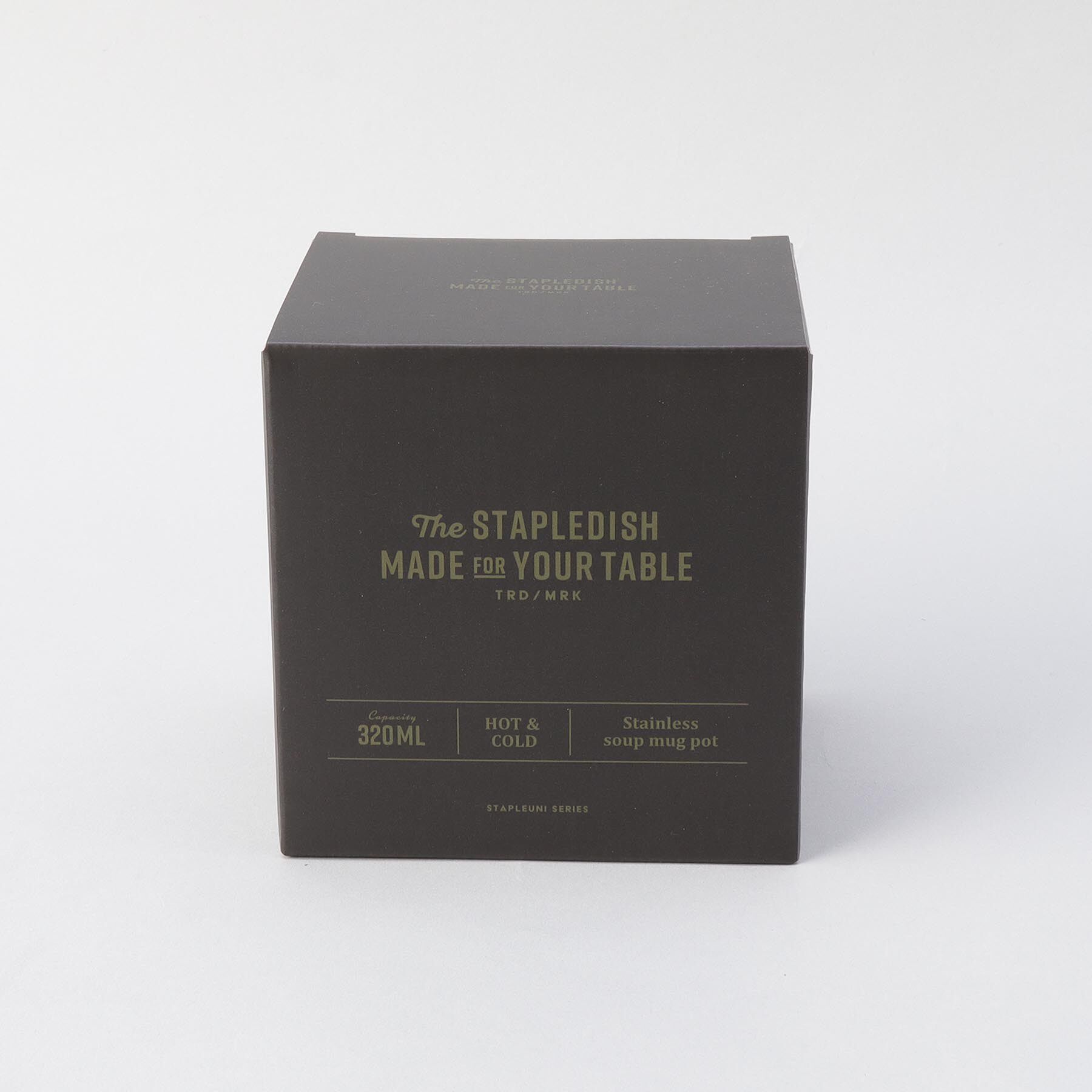 212 KITCHEN STORE「ステイプルユニ ステンレススープマグポット BK」|食器・キッチングッズ|