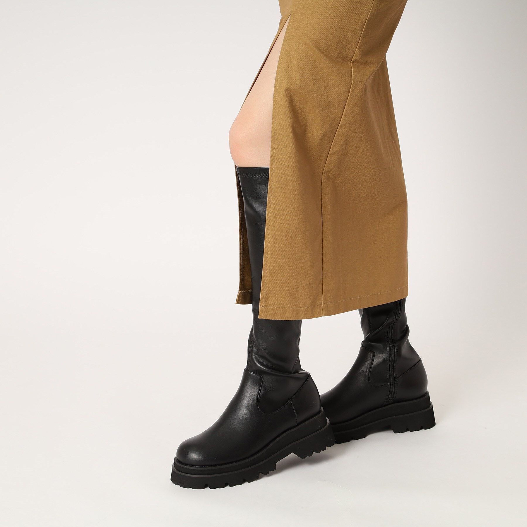 ESPERANZA「晴雨兼用トラックソールロングブーツ」|ショートブーツ|