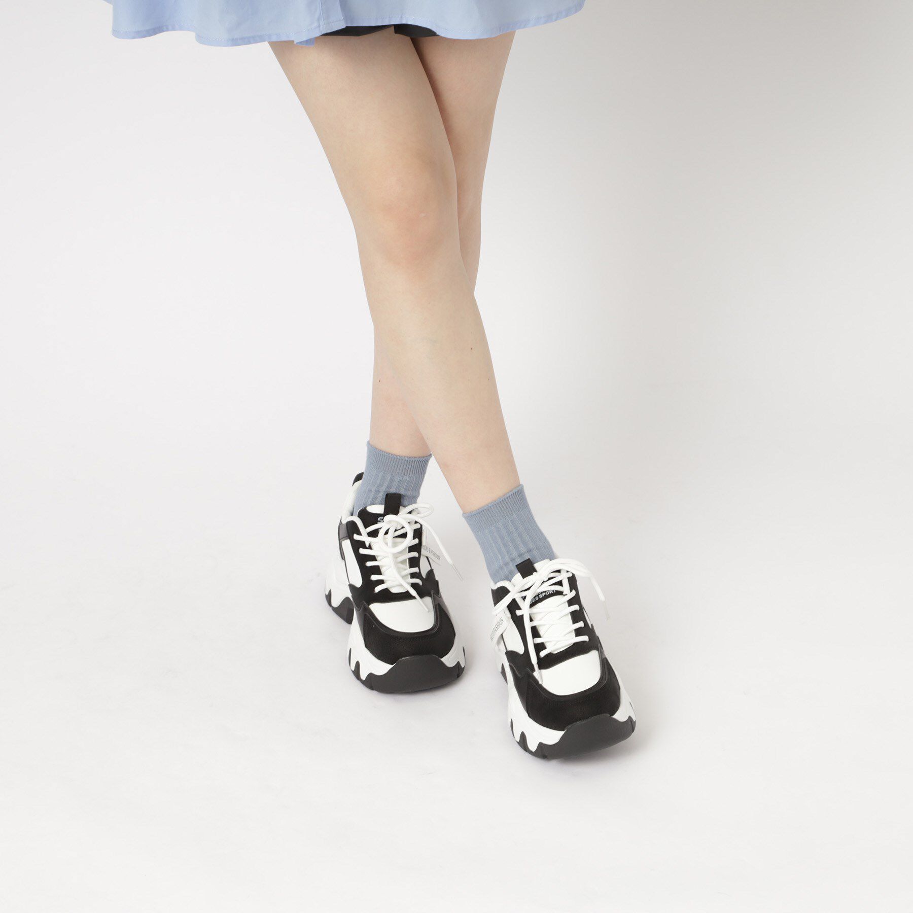 csT&P「厚底凸凹ソールスニーカー」|スニーカー|