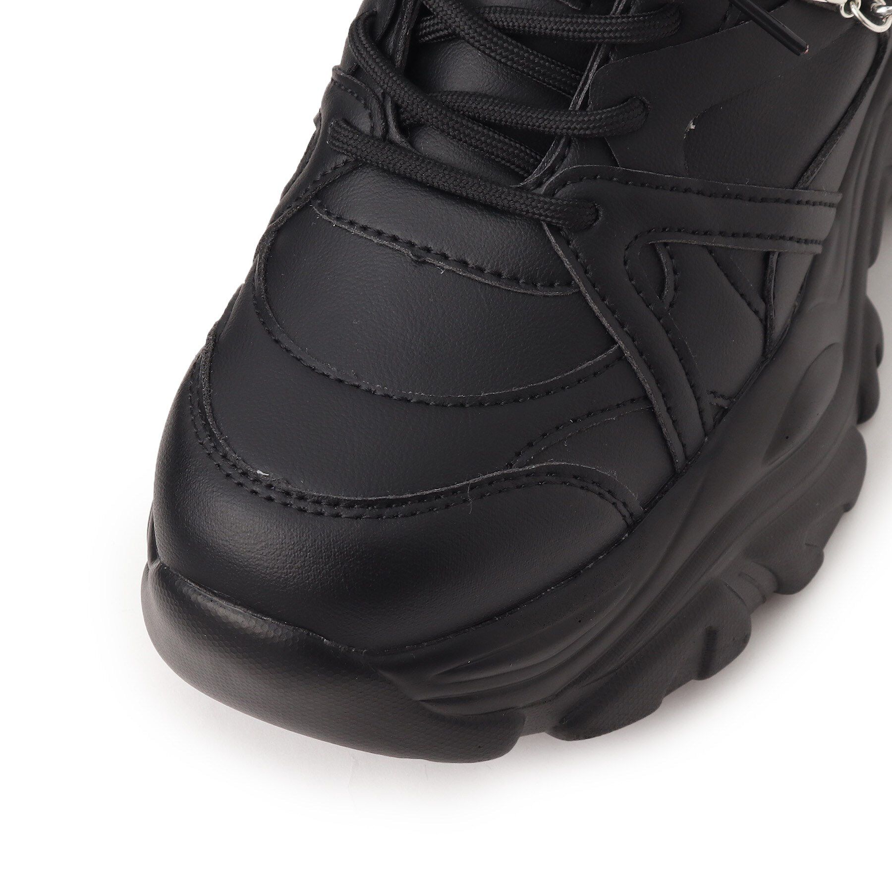 csT&P「【2WAYチェーン付き】軽量ボリュームソール厚底スニーカー」|スニーカー|