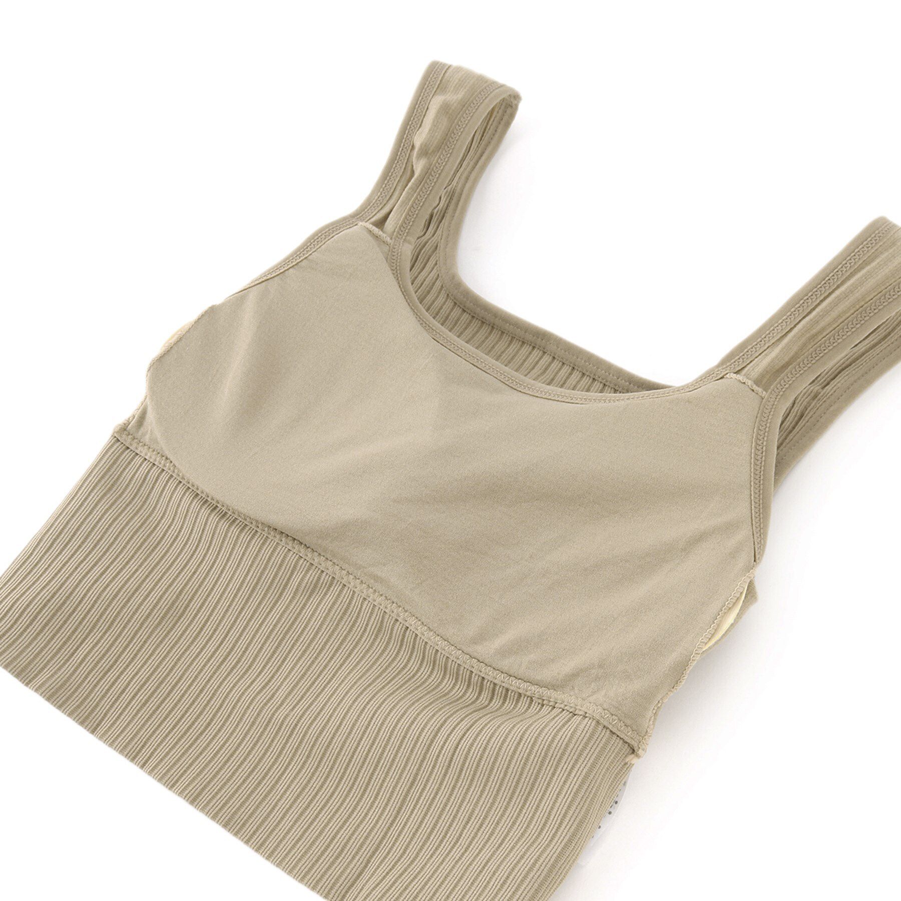 Doll Kiss「カップ付きリブタンクインナー」|キャミソール|