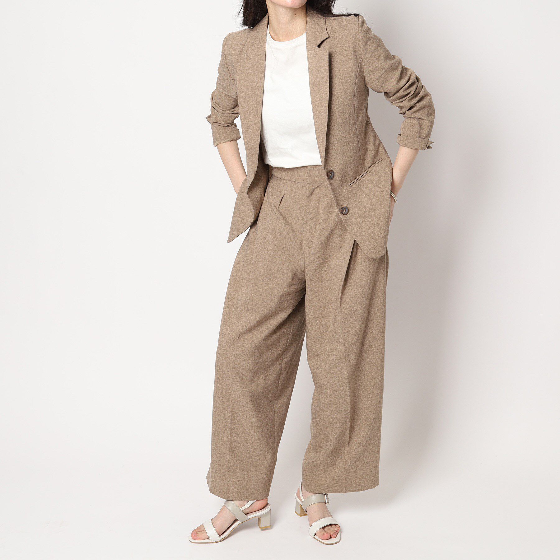 ESPERANZA「配色バックルベルトサンダル」|サンダル|