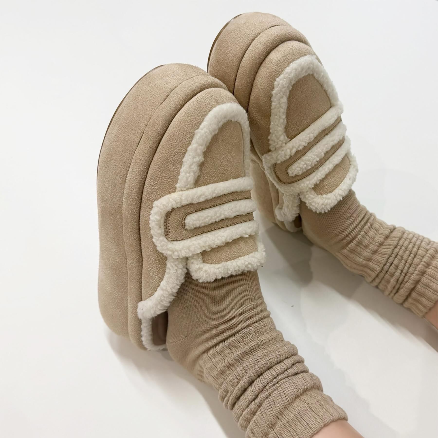 ESPERANZA「ふわもこボアサボ」|サンダル|