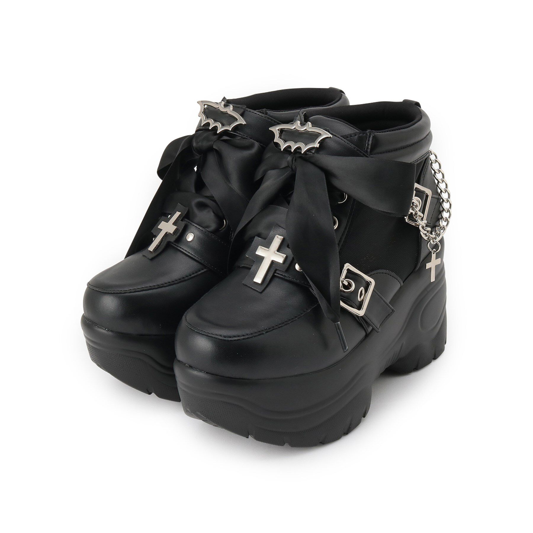 csT&P「十字架チュールスニーカー」|スニーカー|