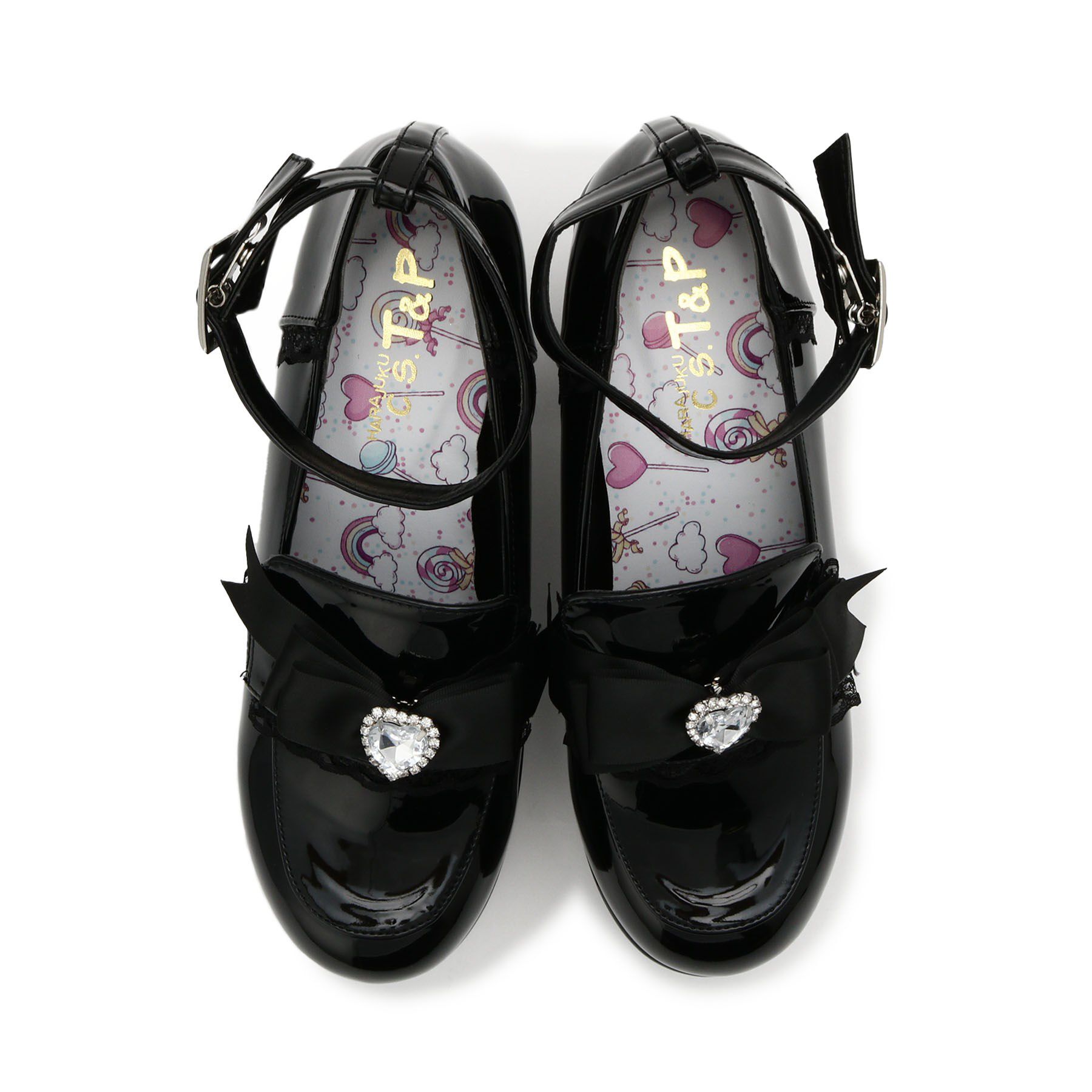 csT&P「2WAYリボン付き厚底ローファー」|パンプス|