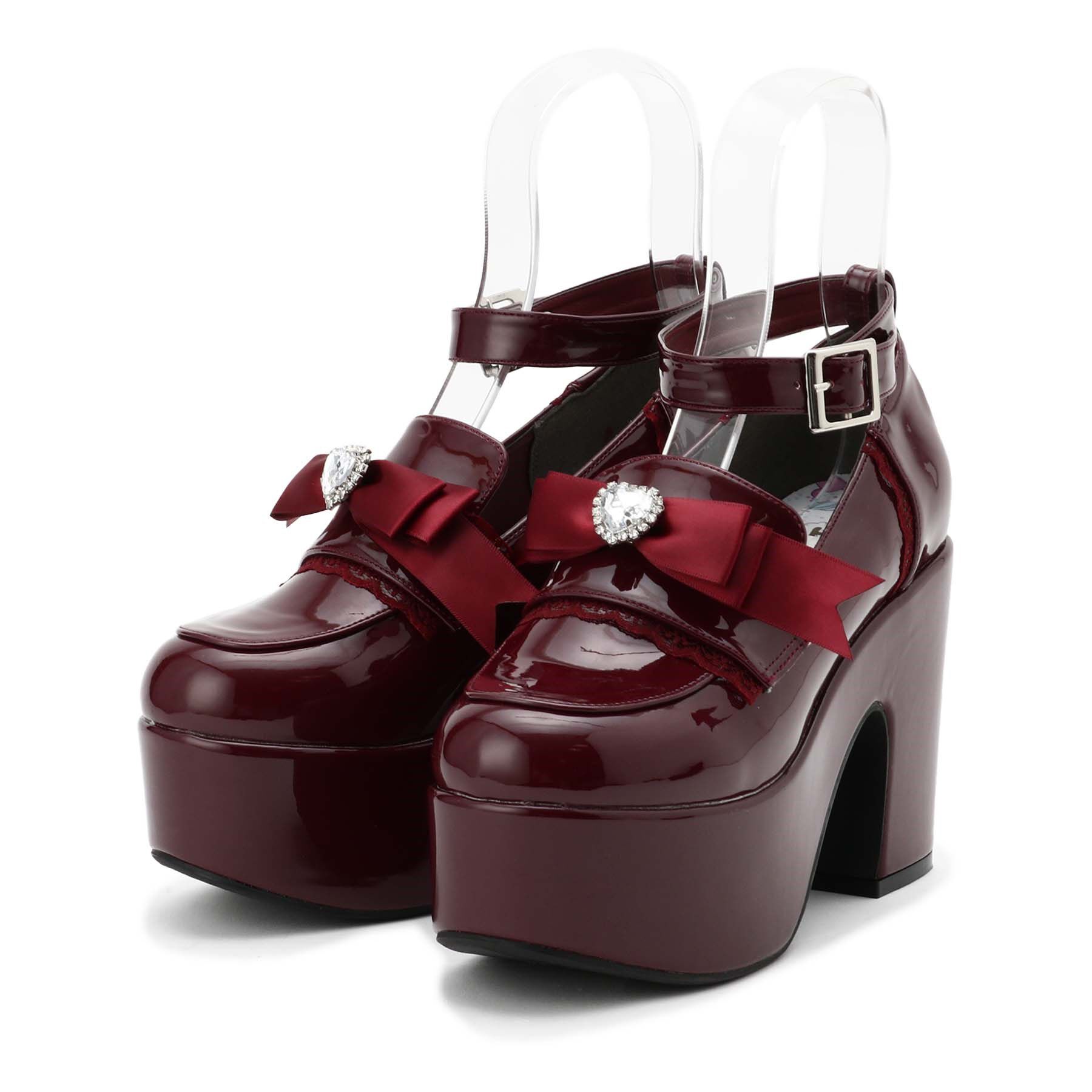 csT&P「2WAYリボン付き厚底ローファー」|パンプス|