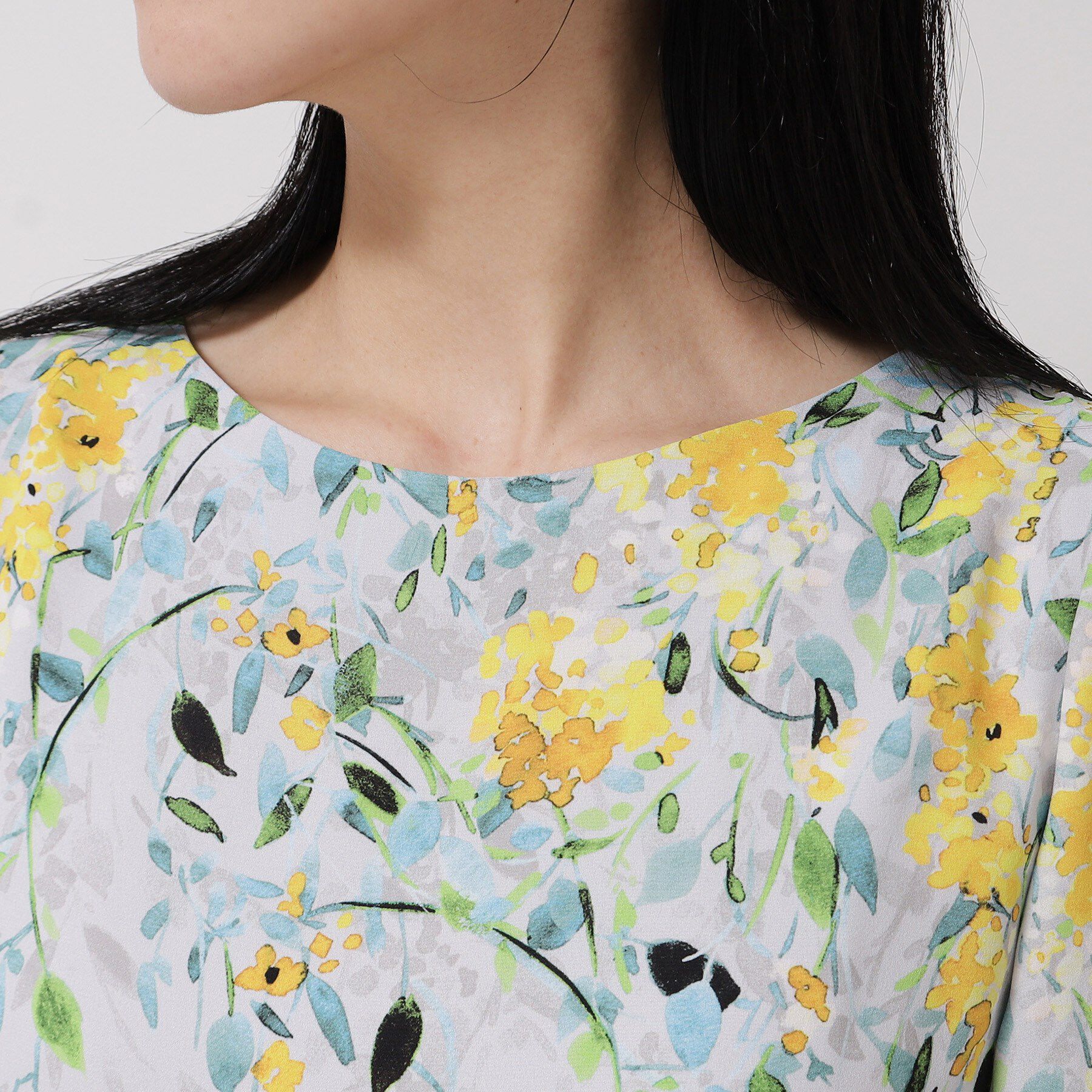 SunaUna「【&yours project／SS～L】パネル柄ワンピース」|ワンピース|