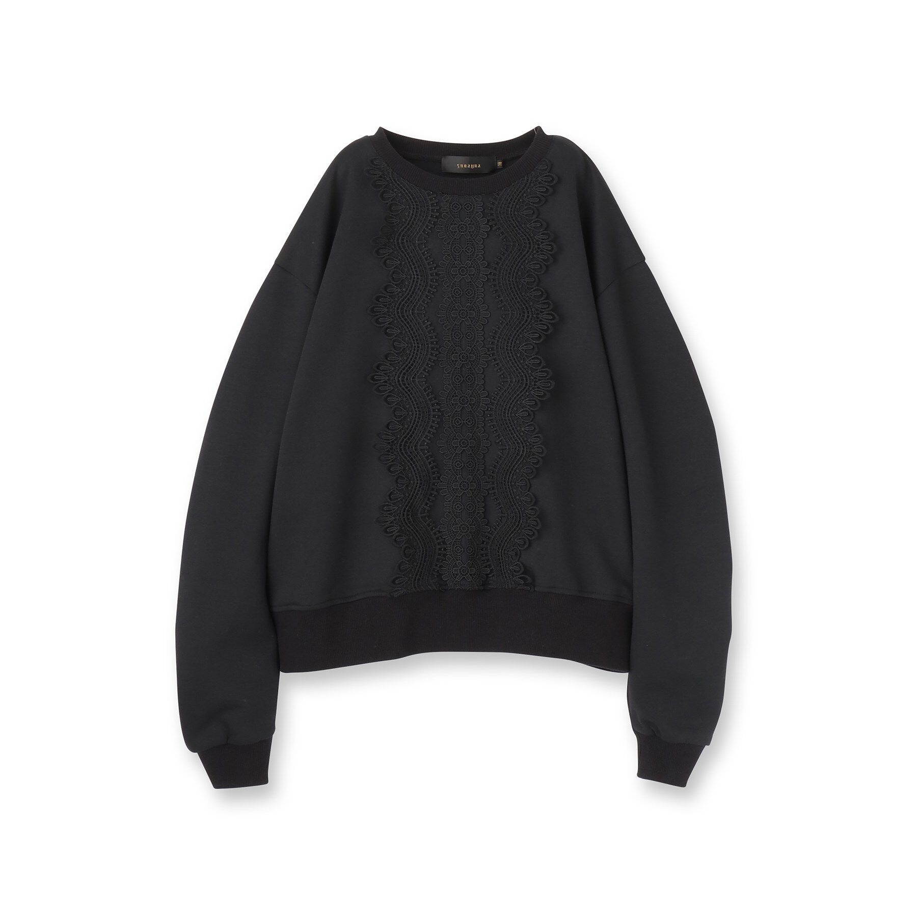 SunaUna「【COLLECTION LINE】レース付プルオーバー」|Tシャツ・カットソー|