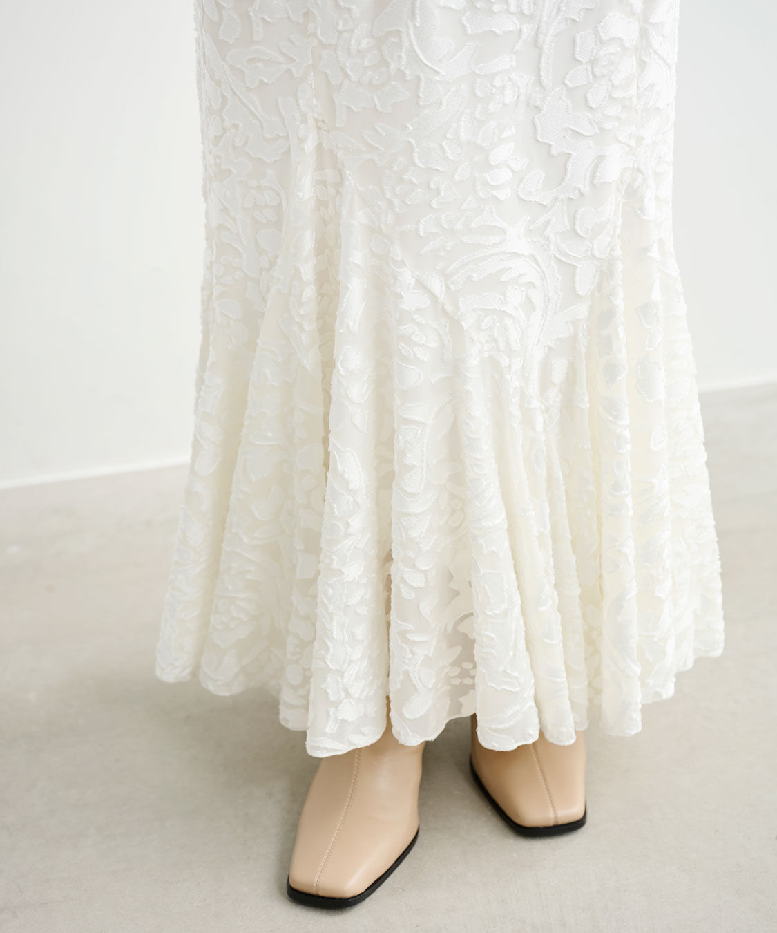 COCO DEAL「オパールメッシュマーメイドスカート」|スカート|