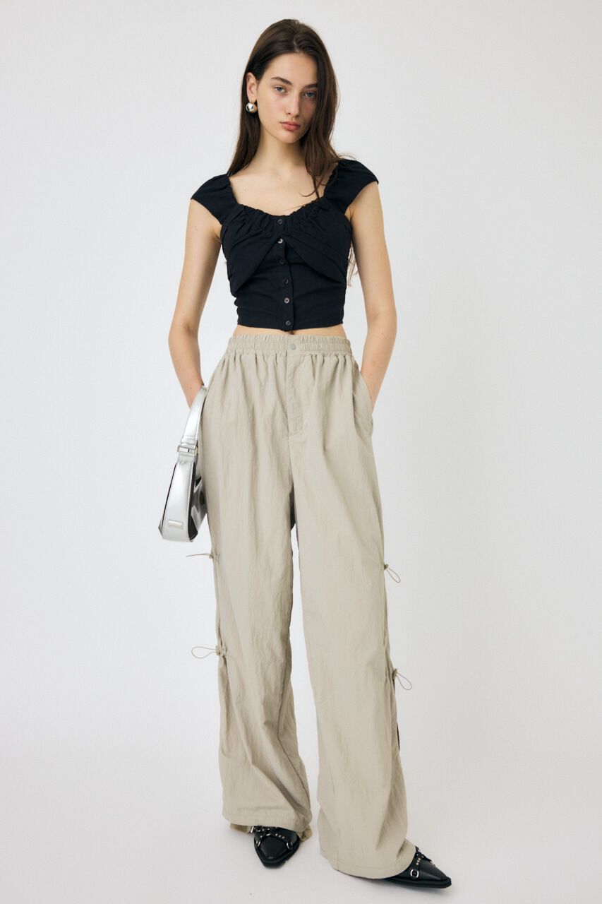 MOUSSY「SIDE OPEN NYLON パンツ」|その他|