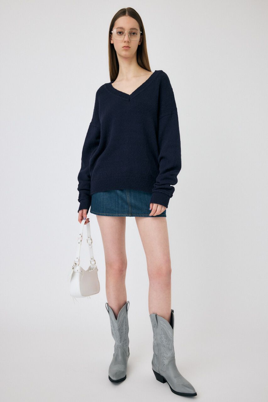 MOUSSY「TINTED DENIM ミニスカート」|スカート|