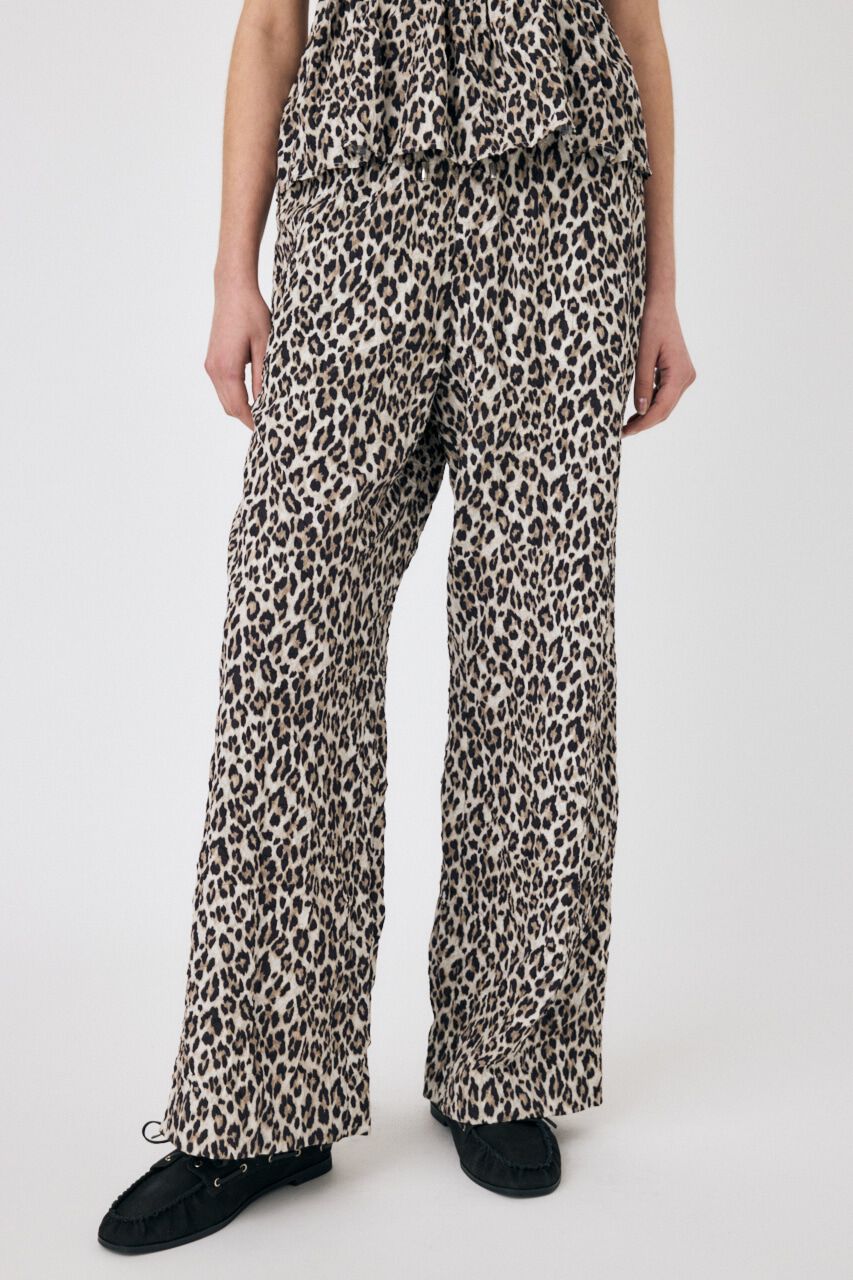 MOUSSY「CRINKLED サテンパンツ」|その他|柄BRN5