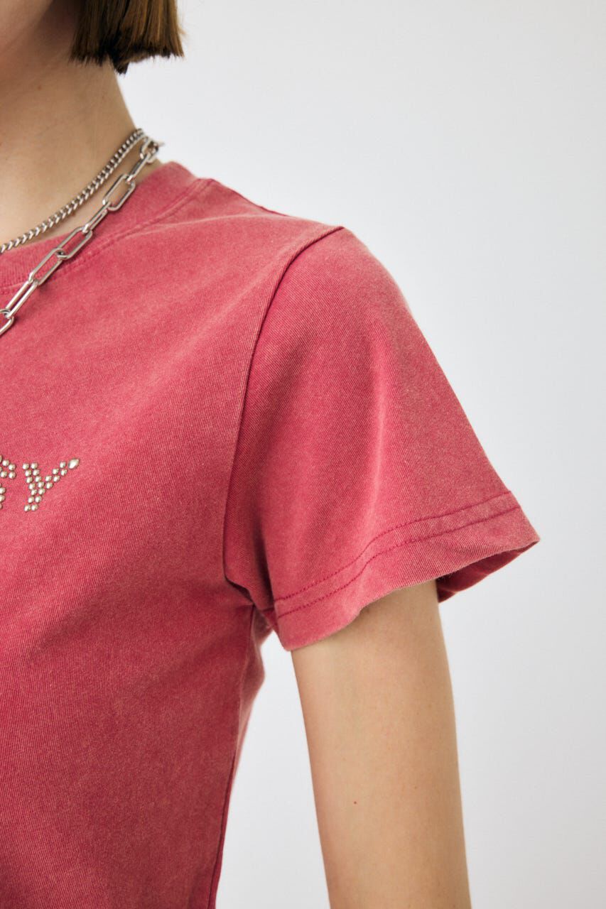 MOUSSY「LITTLE POPS ロゴ TEE」|Tシャツ・カットソー|