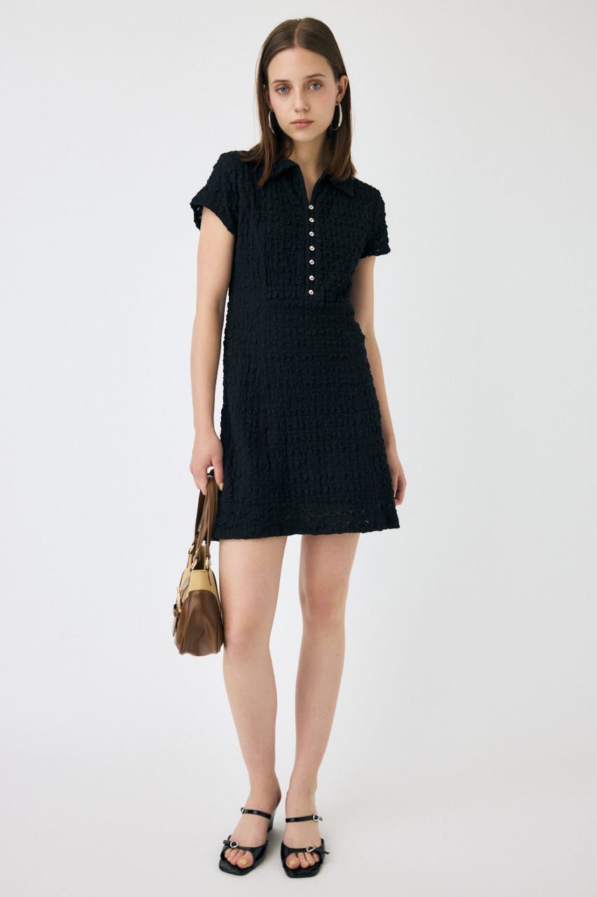 MOUSSY「MERMAID LACE MINI ドレス」|ワンピース|