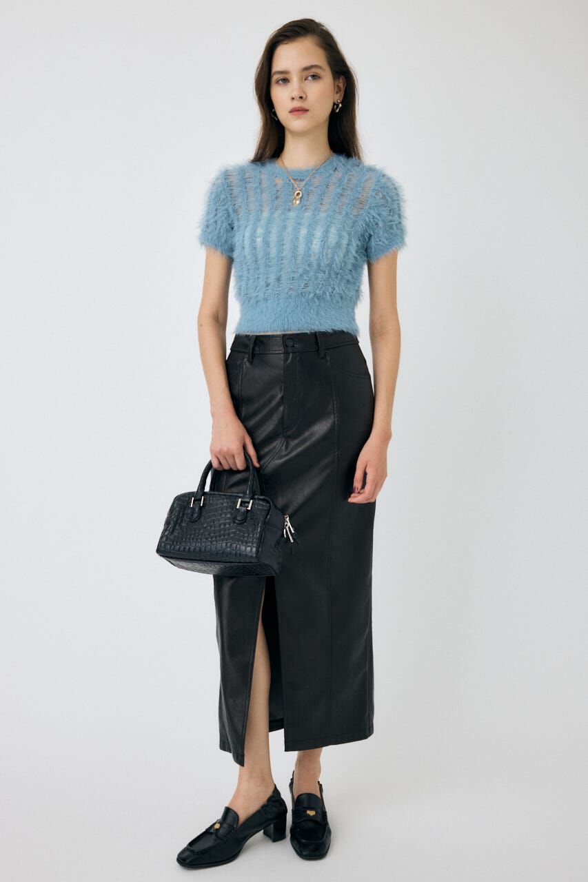 MOUSSY「F/CROCO MINI ボストン バッグ」|その他|