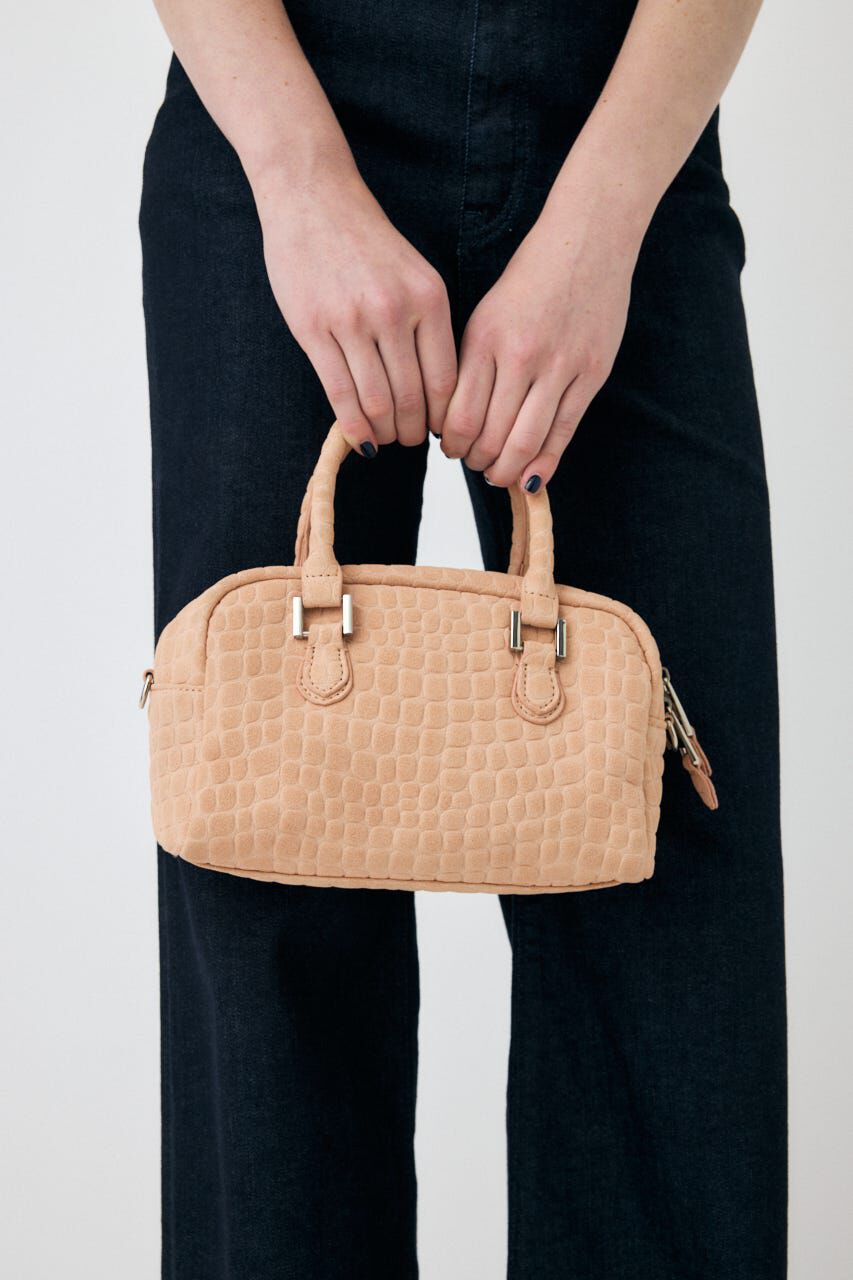 MOUSSY「F/CROCO MINI ボストン バッグ」|その他|