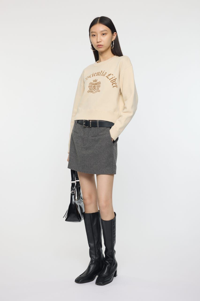 MOUSSY「SWEATLIKE JAQUARD セーター」|ニット・セーター|