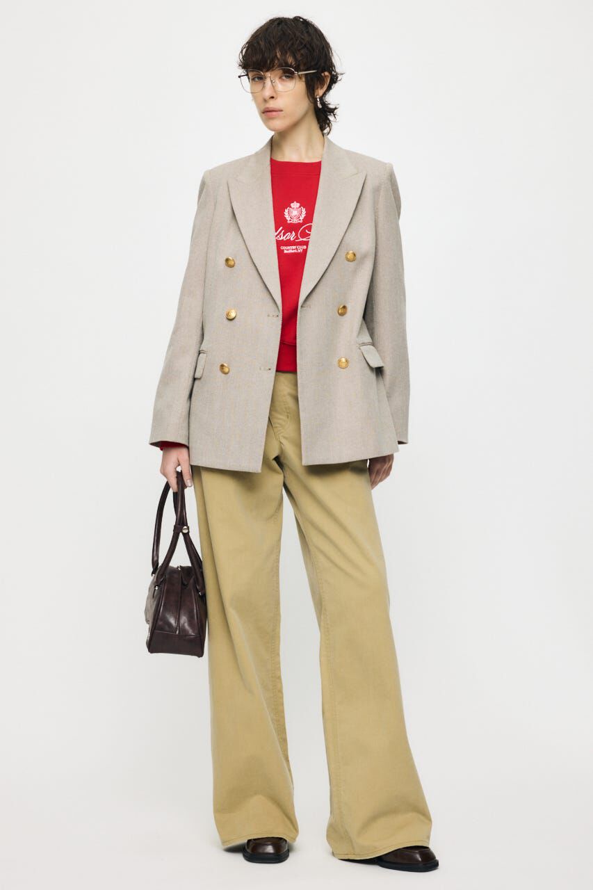 MOUSSY「CC EMBROIDERY プルオーバー」|パーカー|