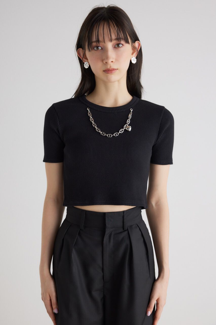 rienda「チェーンNCコンパクト T-SH」|Tシャツ・カットソー|