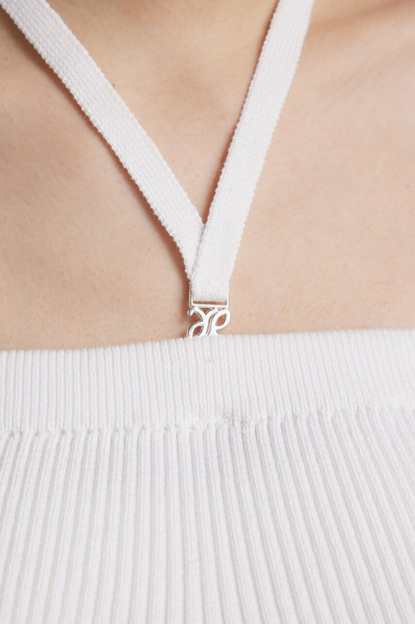 rienda「ベアSETサスペンダーKnit OP」|ワンピース|