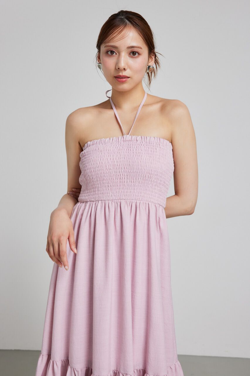 rienda「シャーリングベアワンピース」|ワンピース|