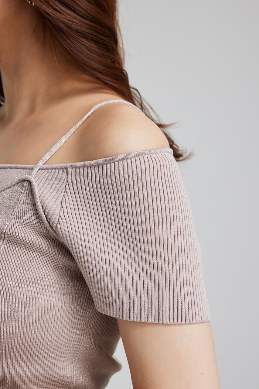 rienda「レイヤードニットトップス」|ニット・セーター|