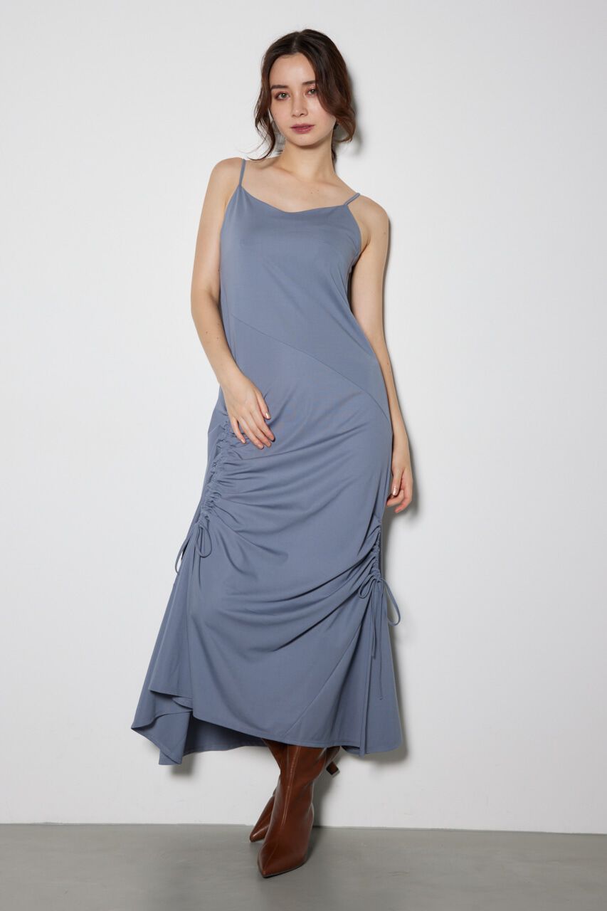 rienda「ドローストリングカットキャミソールワンピース」|ワンピース|BLU