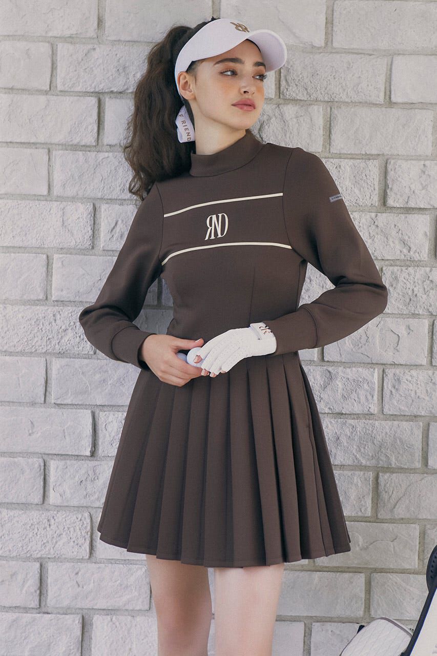 rienda「バックリボンRNDロゴカットワンピース」|ワンピース|BRN