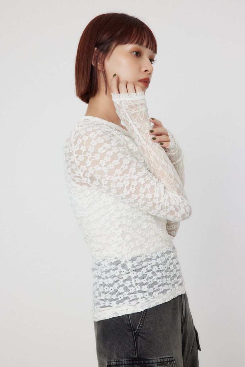 RODEO CROWNS「COLOR LACE TOPS」|Tシャツ・カットソー|