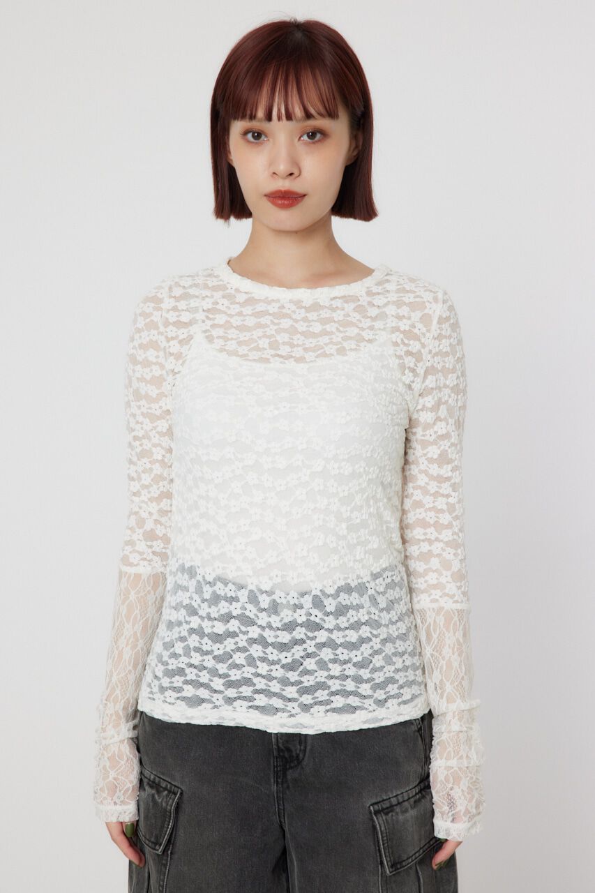 RODEO CROWNS「COLOR LACE TOPS」|Tシャツ・カットソー|