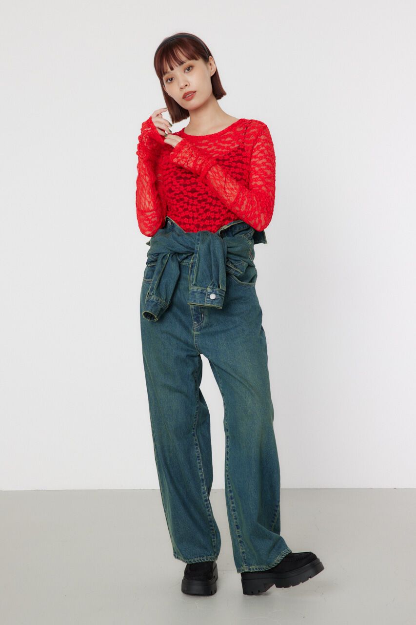 RODEO CROWNS「COLOR LACE TOPS」|Tシャツ・カットソー|