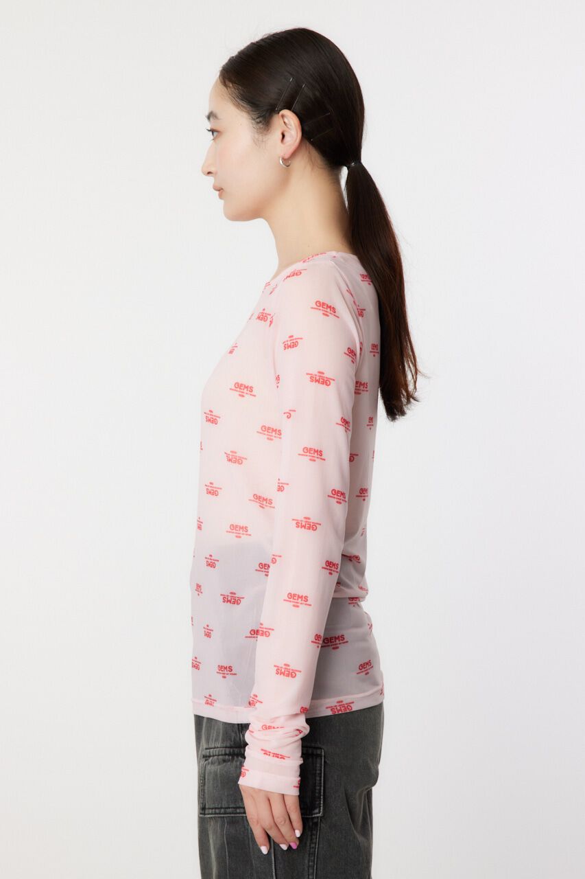 RODEO CROWNS「シアーロゴパターントップス」|Tシャツ・カットソー|