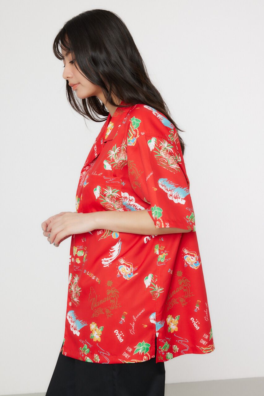 RODEO CROWNS「Orion Beer x RCS ORオープンカラーシャツ」|シャツ・ブラウス|