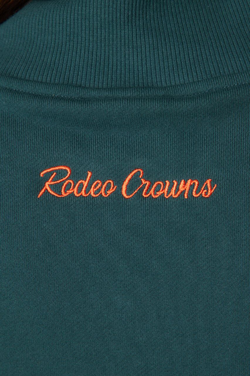 RODEO CROWNS「Champion ハーフジップスウェットワンピース」|ワンピース|