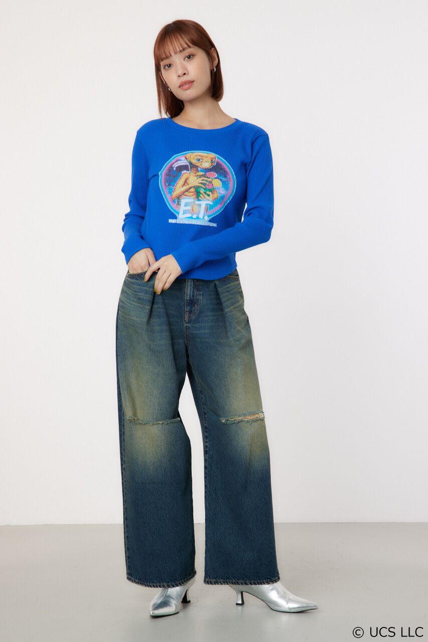 RODEO CROWNS「(E.T.)リブトップス」|Tシャツ・カットソー|