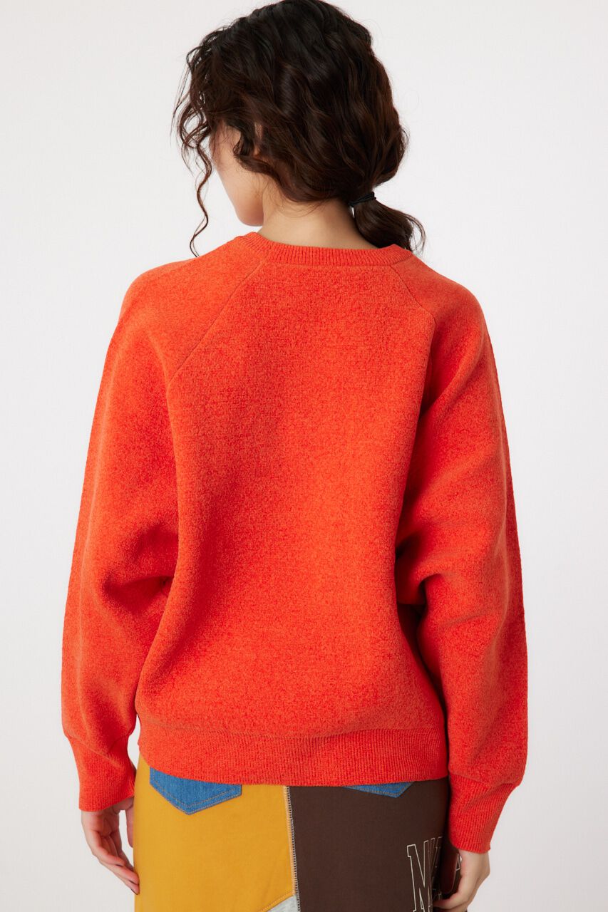 RODEO CROWNS「モールエンボスロゴニットトップス」|ニット・セーター|