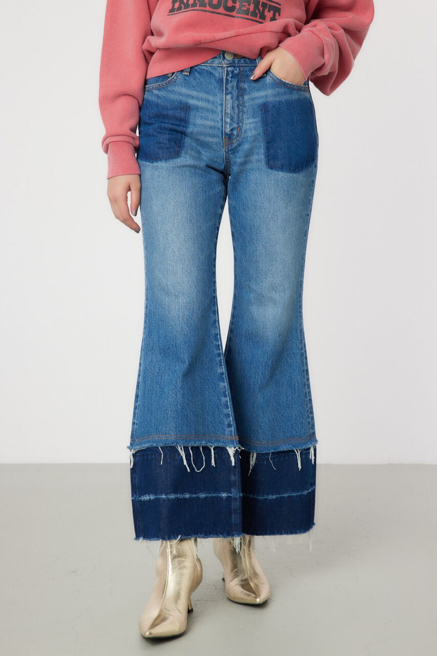 RODEO CROWNS「フレアデニムパンツ」|デニム|