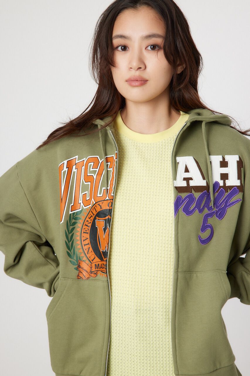 RODEO CROWNS「Custom College ジップパーカー」|パーカー|