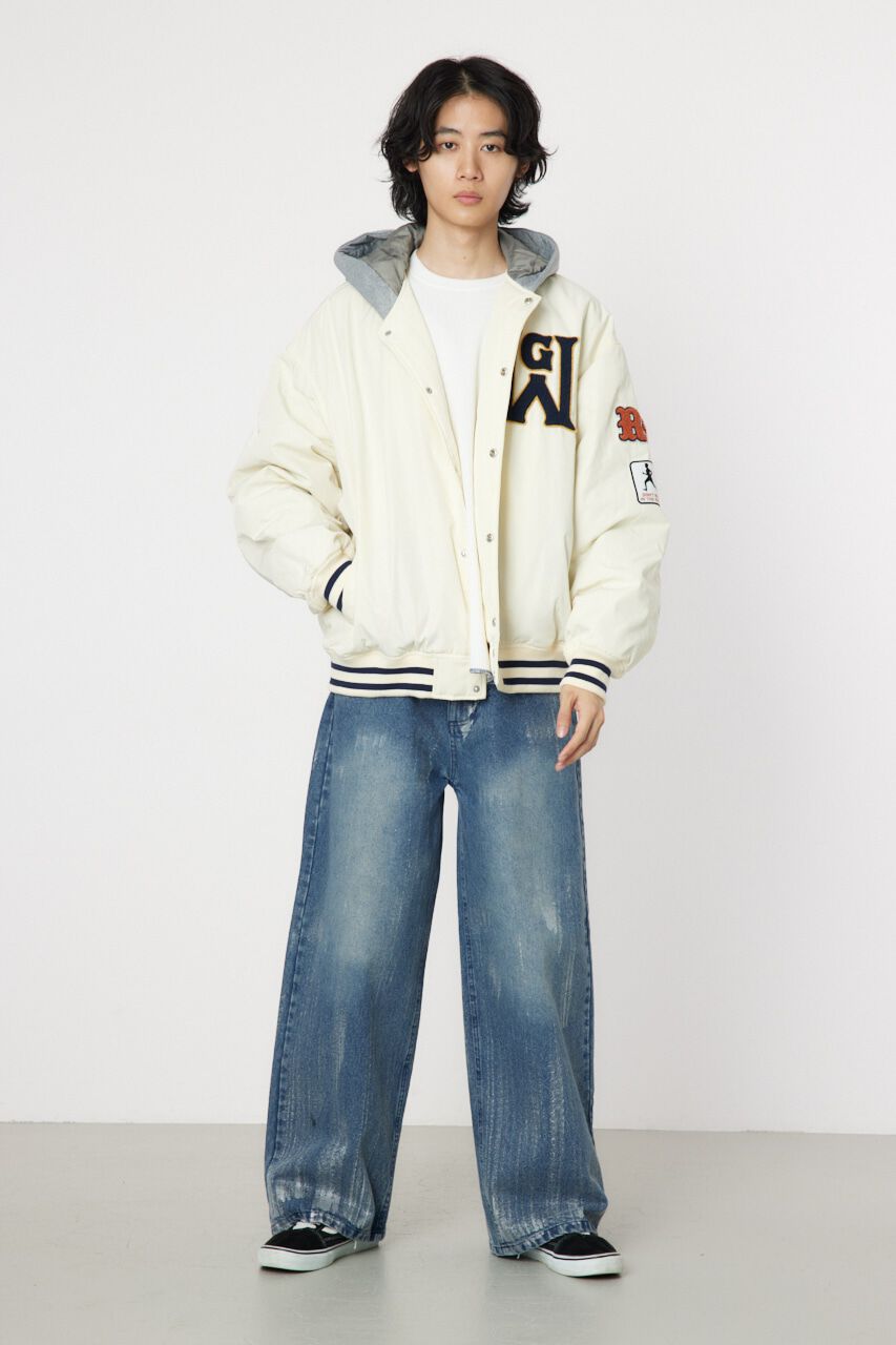RODEO CROWNS「フーデッドアワードジャケット」|ブルゾン・スタジャン|